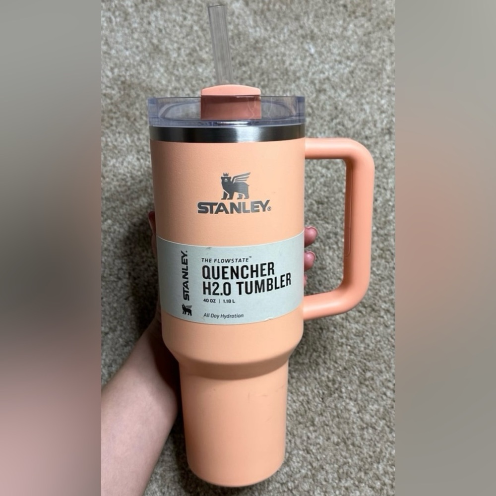 ((SOLD))Stanley 40oz Quencher H2.0 Tumbler Target Exclusive - Melon